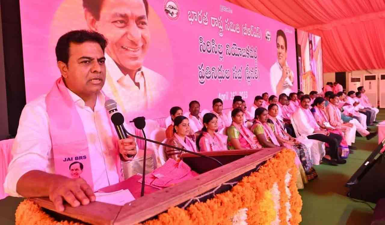 Telangana model will expose Modi’s fake model, says KT Rama Rao