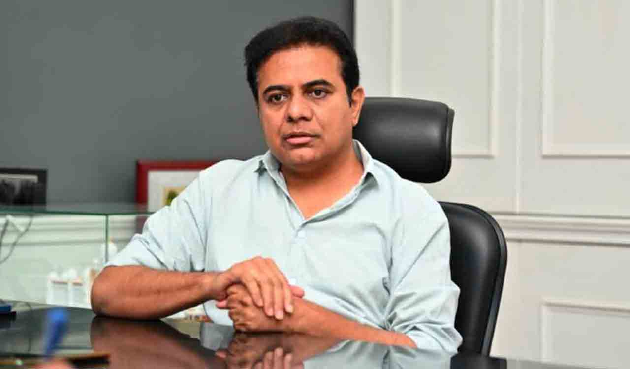 Be brave, Telangana government is with you, KTR tells farmers after rain havoc