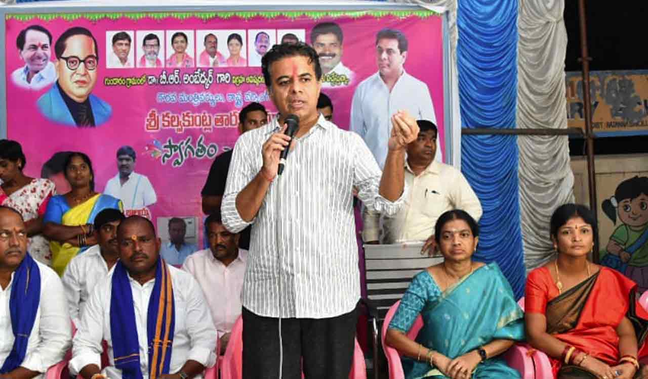 Welfare activity never stopped in Telangana despite inimical Centre, says KTR