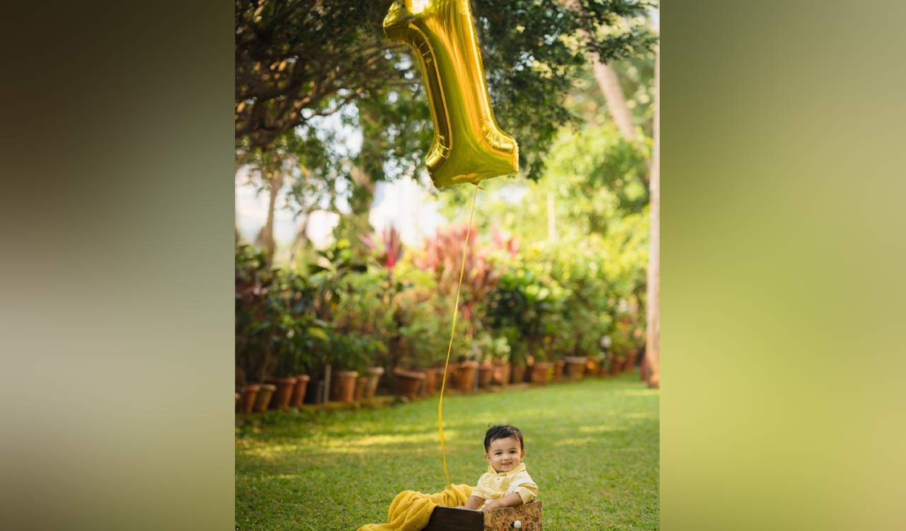 Kajal Aggarwal celebrates her son Neil’s first birthday