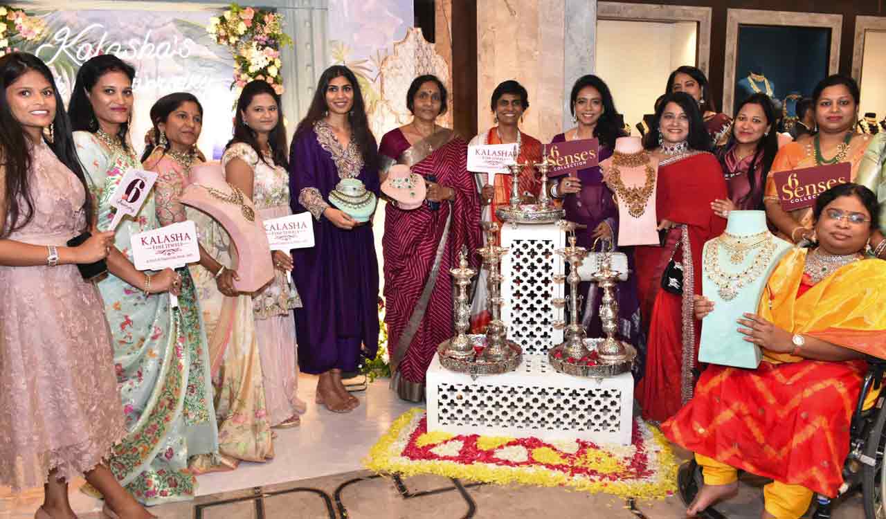 Hyderabad: Kalasha Fine Jewels launches handcrafted collection ‘6 SENSES’