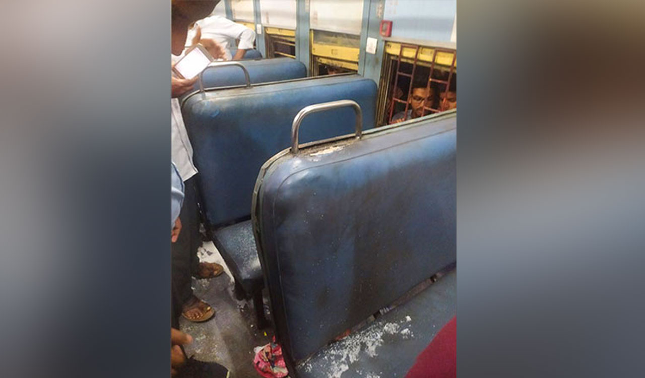 Man sets co-passenger on fire aboard train after argument in Kerala