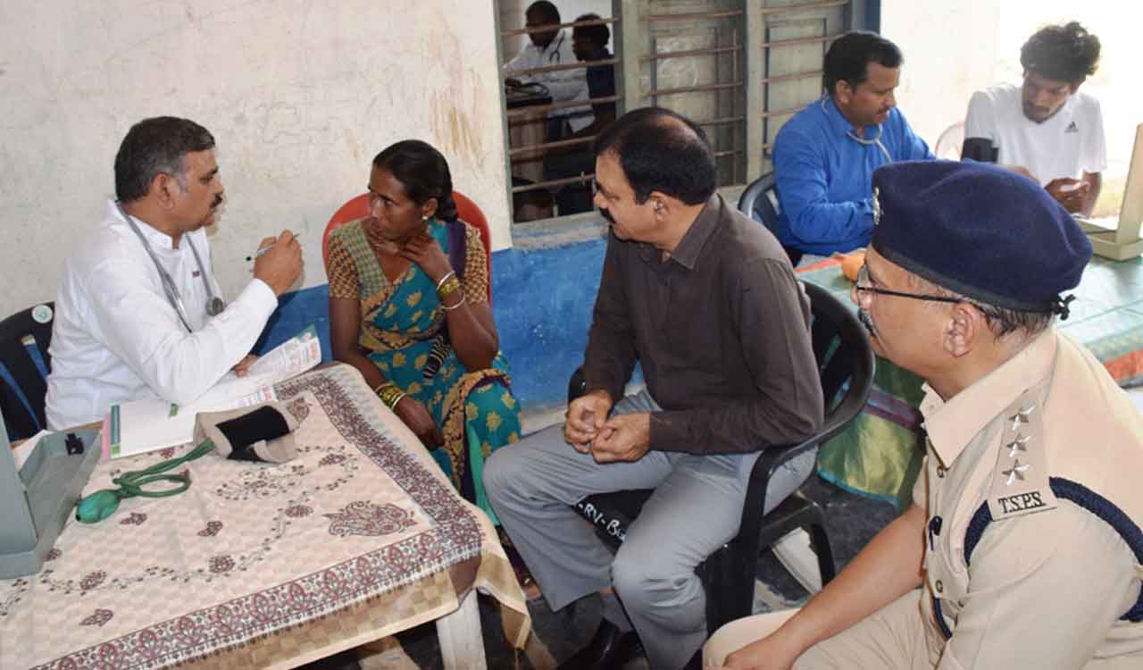 Bhupalpally: Free medical camp held in Maoist affected Maha Mutharam