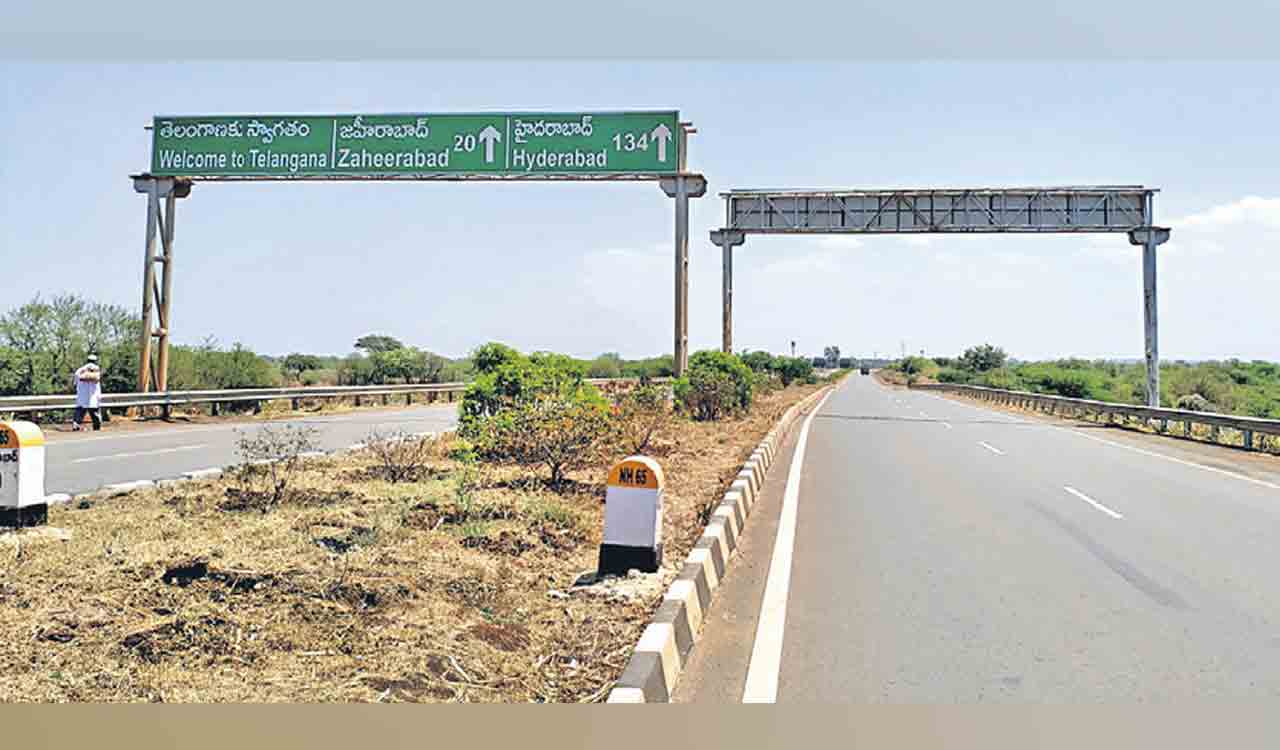 Works on Hyderabad-Vijayawada NH65 hit roadblock