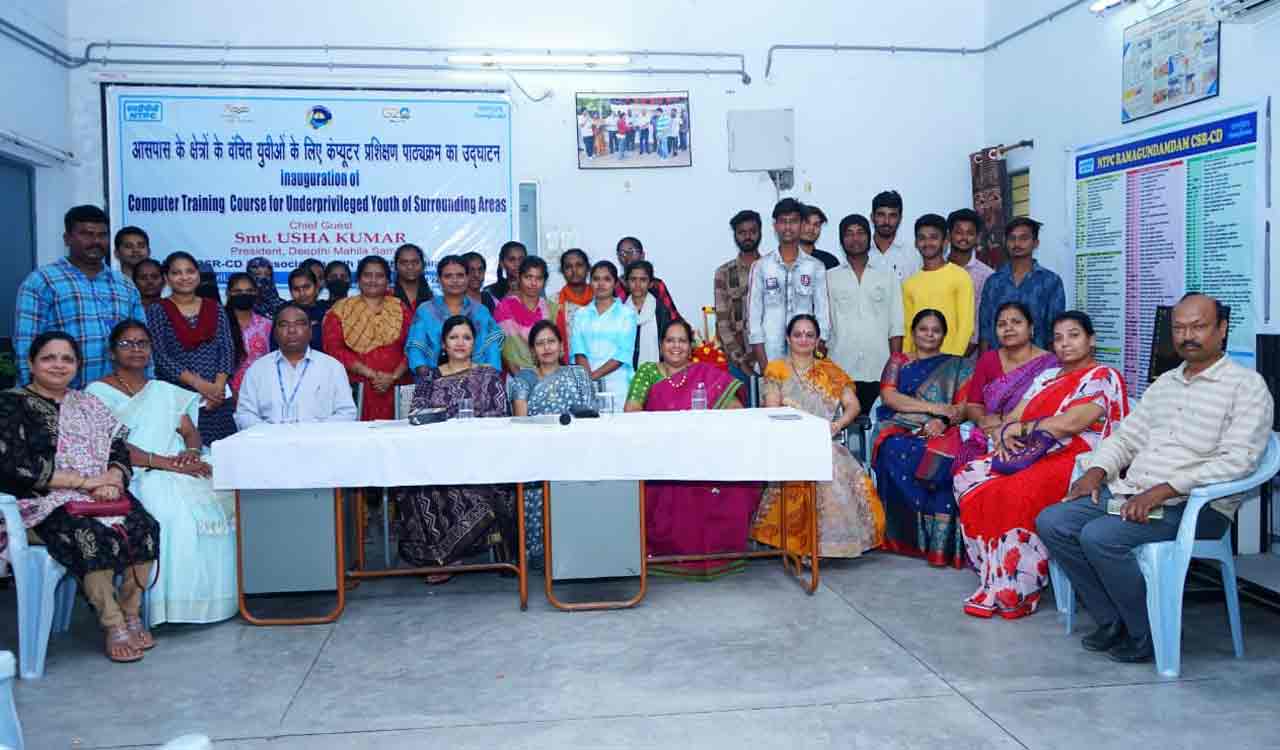 NTPC-Ramagundam launches computer training course to unemployed youth