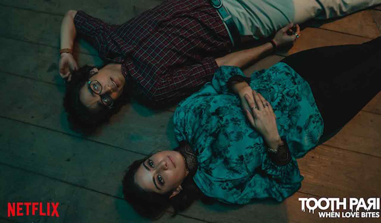 Netflix drops a ‘fang’tastic trailer of ‘Tooth Pari: When Love Bites’