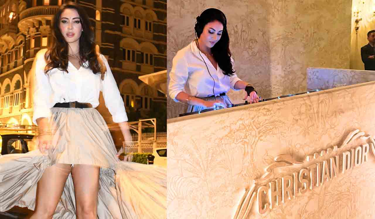 DJ Nina Shah’s act at the Dior Fall 2023 show at Gateway Of India steals hearts