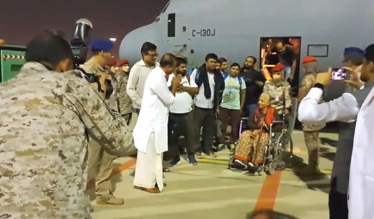 Operation Kaveri: 128 Indian nationals evacuated from Sudan, arrive in Saudi Arabia