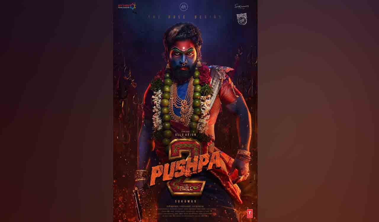 Official poster of ‘Pushpa: The Rule’ released; Allu Arjun at his protean best