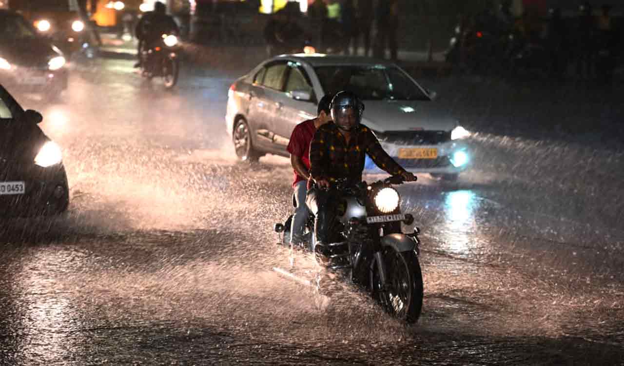 Heavy rain, strong winds bring Hyderabad to standstill