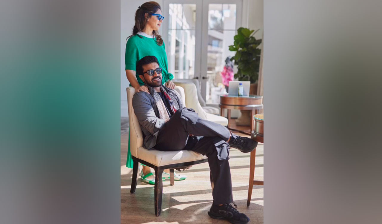 Ram Charan and wife’s special Oscar video hits record views