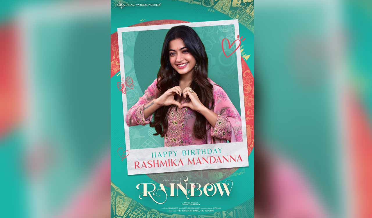 Rashmika Mandanna’s Rainbow movie shoot begins