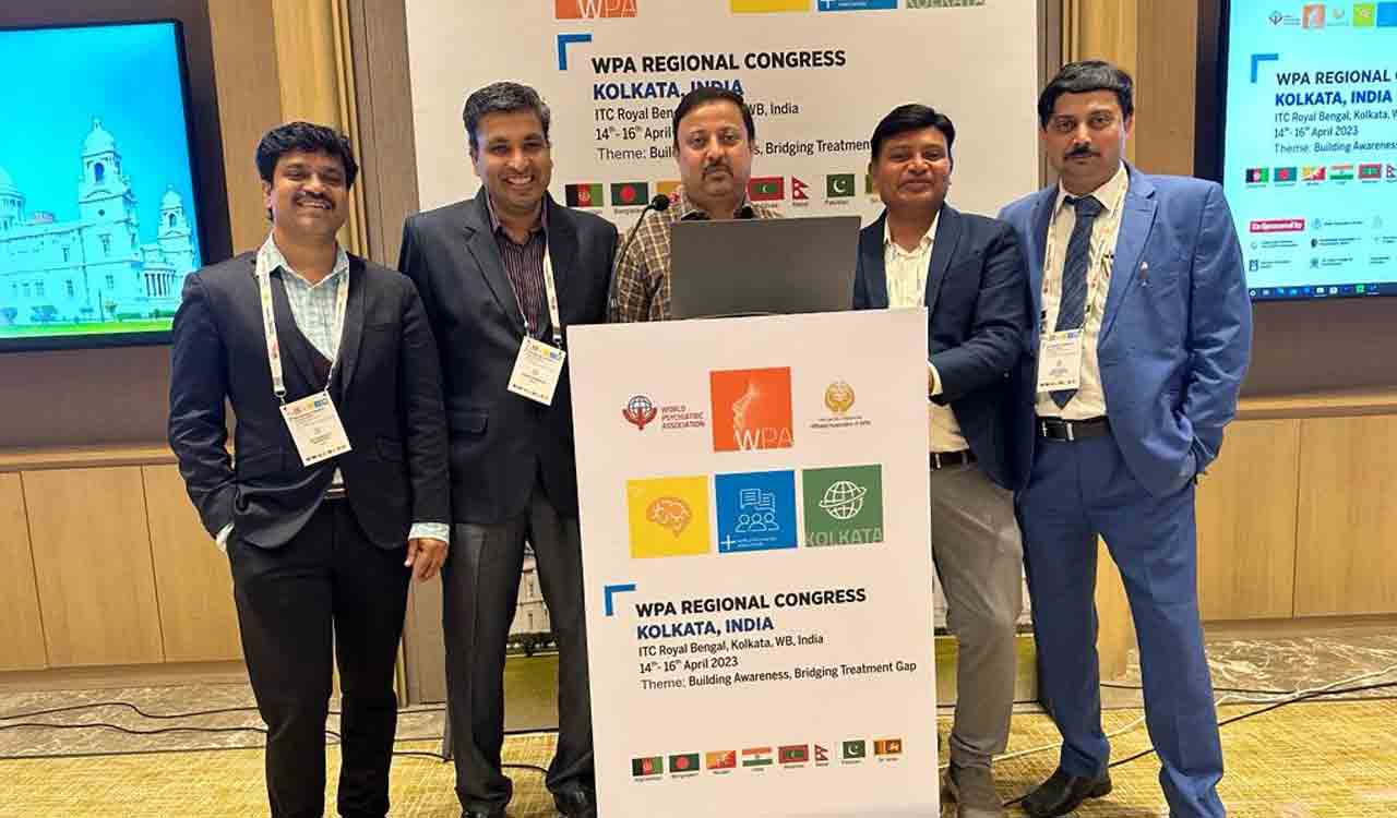 Nizamabad Psychiatrist chairs session at WPA’s Regional Congress