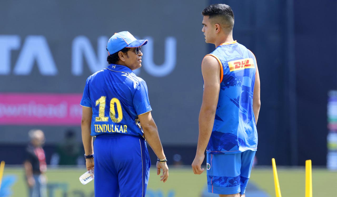 Sachin Tendulkar pens heartwarming note on son, Arjun’s IPL debut