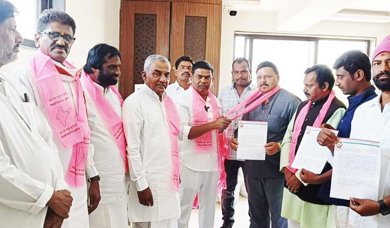 Sardar vallabhbhai Patel Party merges with BRS