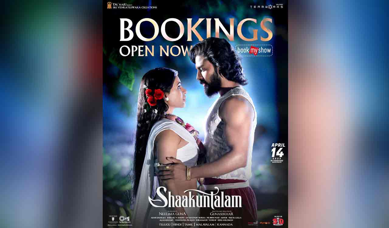 Shaakuntalam ticket bookings are open on BookMyShow