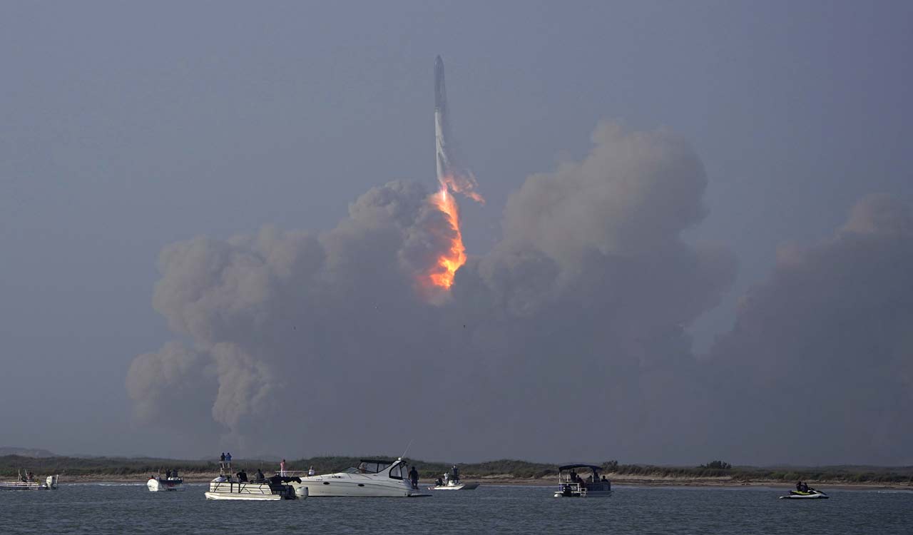SpaceX’s Starship successfully launched on first orbital test flight
