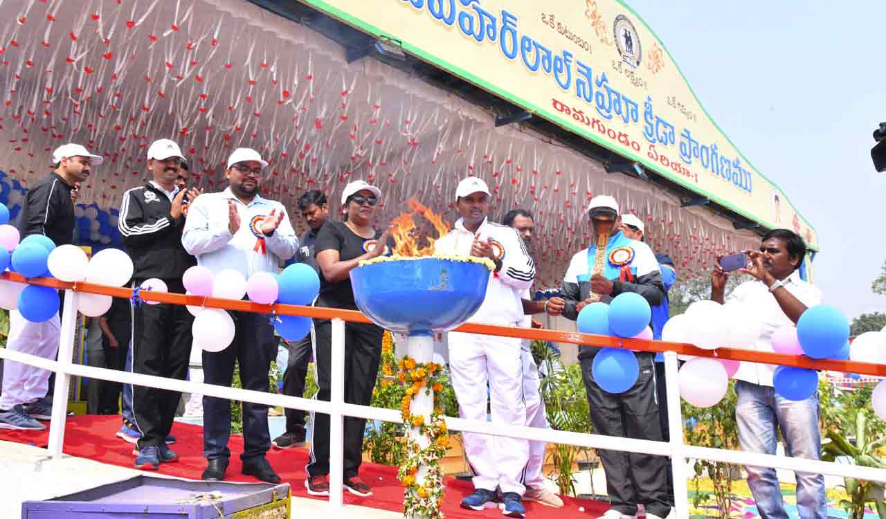 Three-day Ramagundam police commissionerate annual sports meet begins