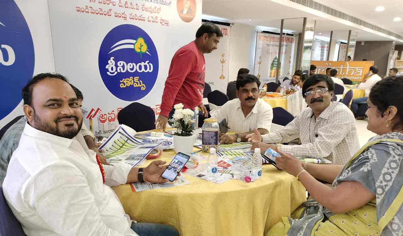 Property show evokes good response in Mancherial
