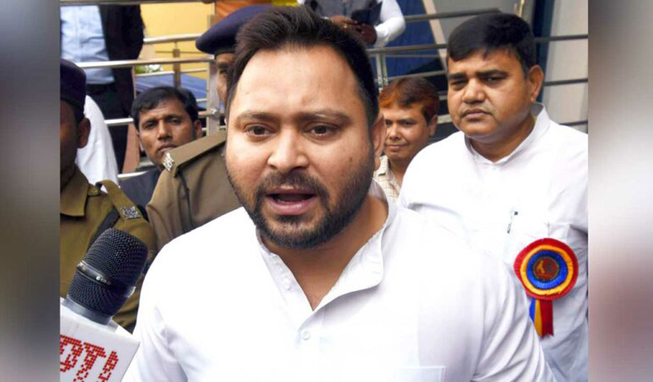 Tejashwi: BJP leaders’ verbal attacks on his family have no impact on him