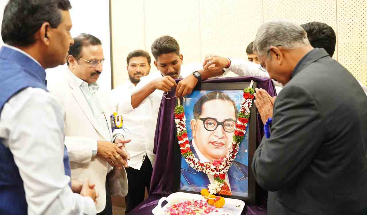 Ambedkar jayanthi celebrated at NIT Warangal