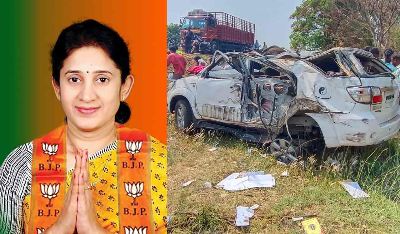 Telangana Bjp Leader Neeraja Reddy Dies In Road Accident Telangana Today 6336