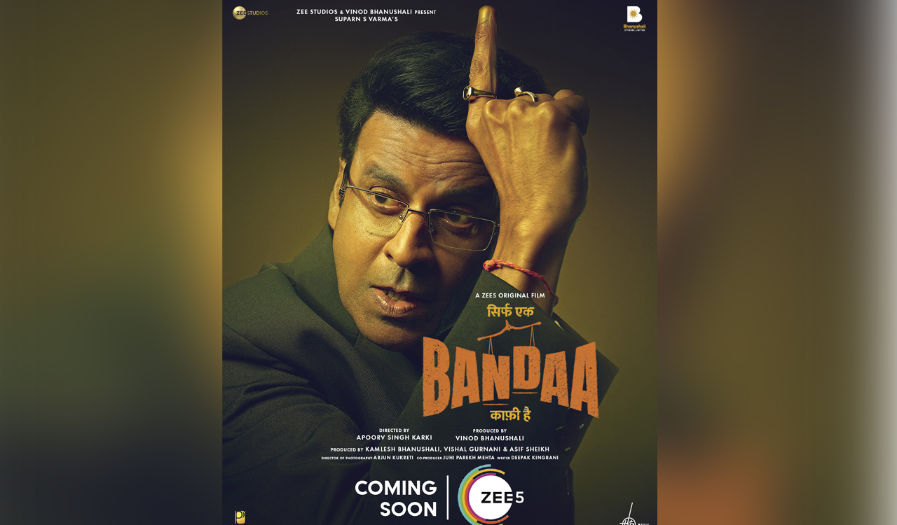 Manoj Bajpayee announces his next direct-to-digital release, ‘Bandaa’ on Zee5
