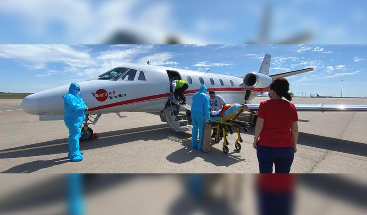 Hyderabad startup launches air ambulance services