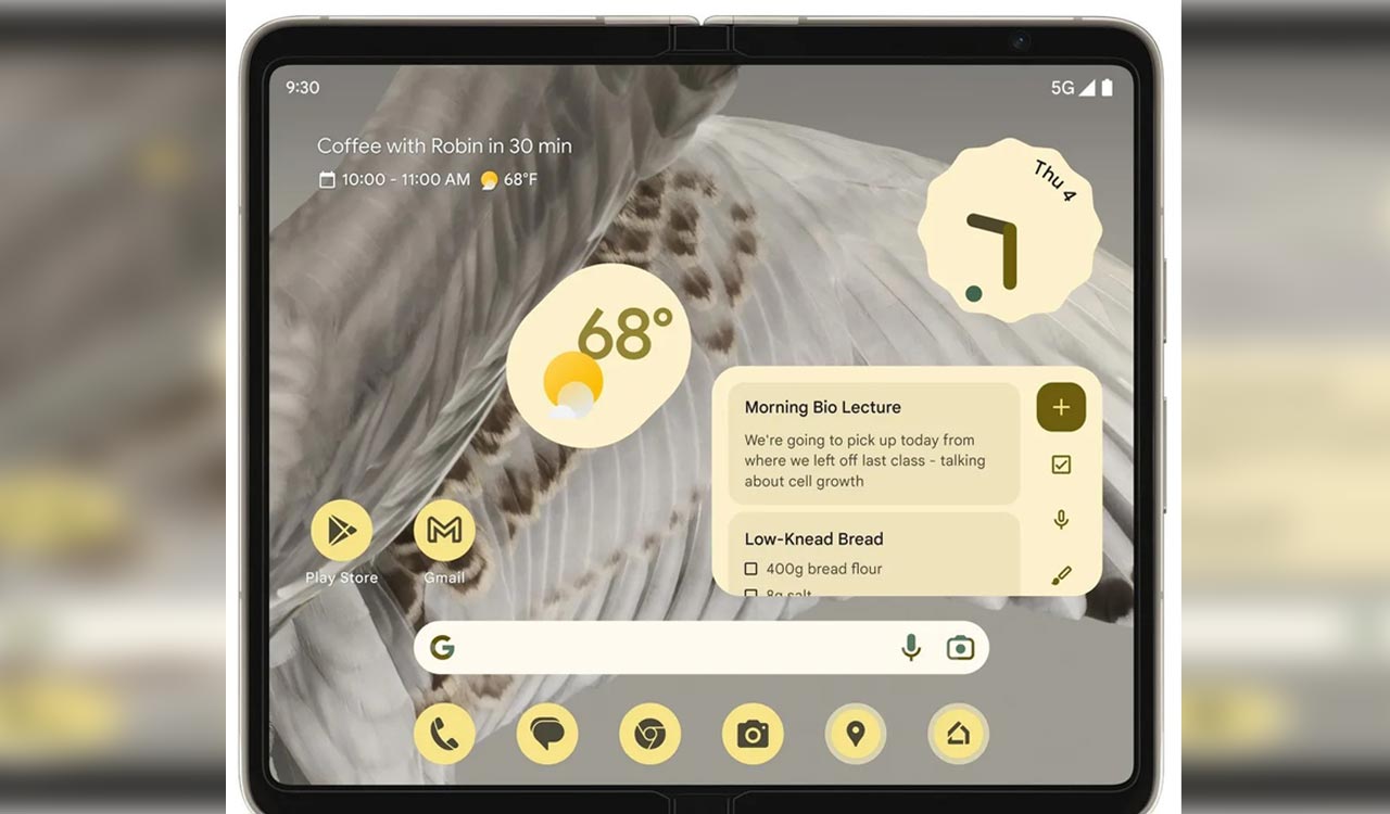 Google Pixel Fold leaked images show sleek, nearly gapless hinge design