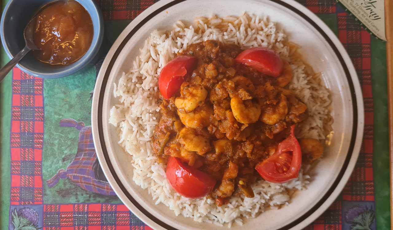 Former UK diplomat shares Hyderabad-inspired prawn curry recipe