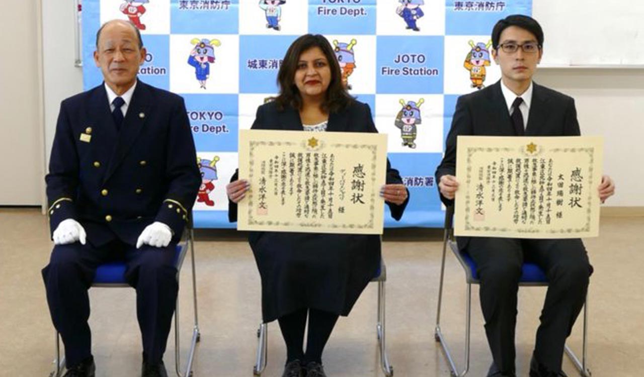 Indian woman awarded in Japan; PM Modi expresses happiness