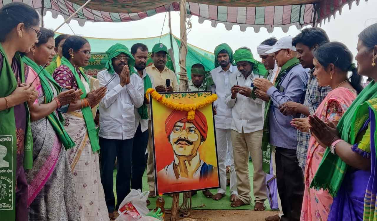 Ramji Gond martyrdom observed in Adilabad