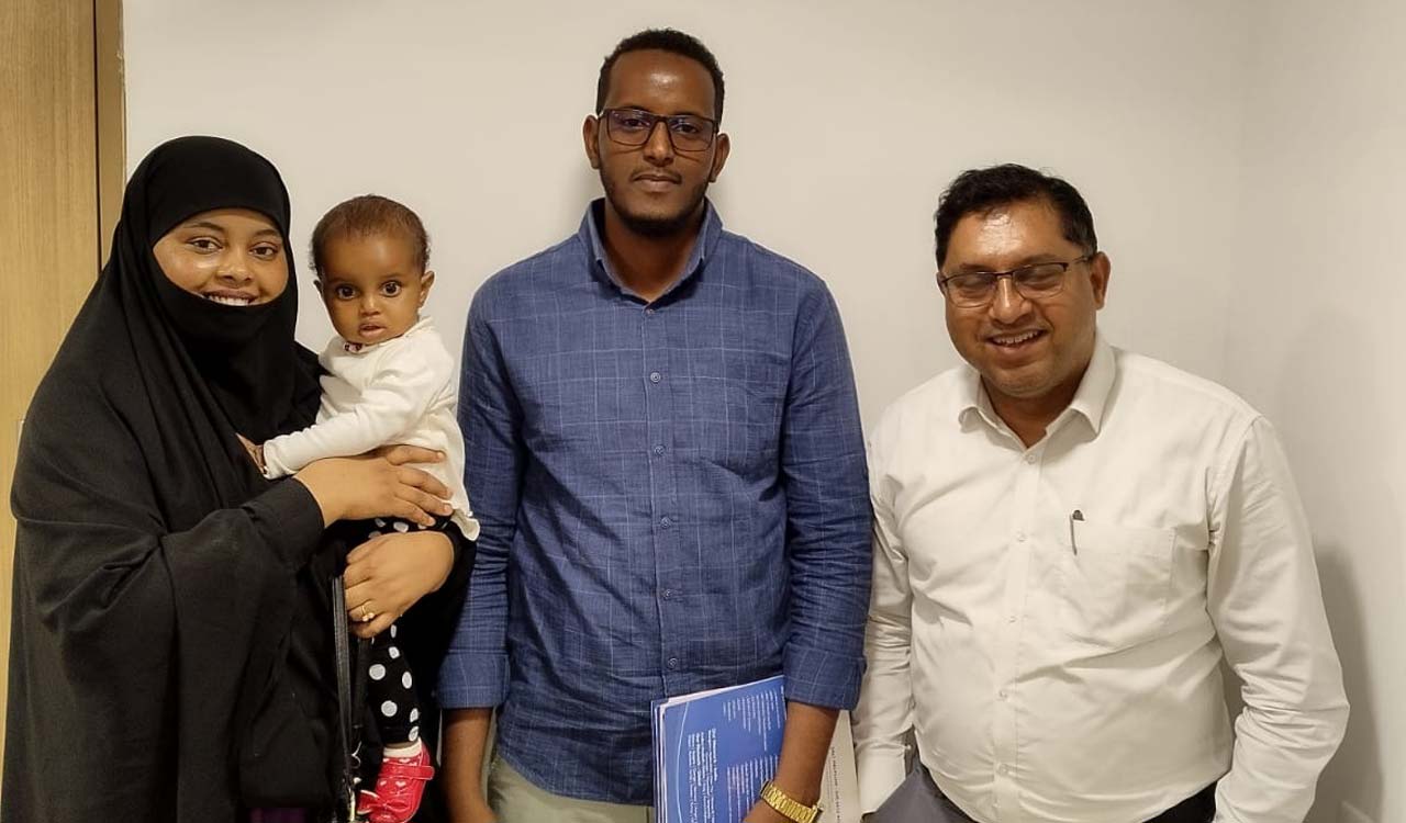 11-months girl from Somalia undergoes heart procedure in Hyderabad
