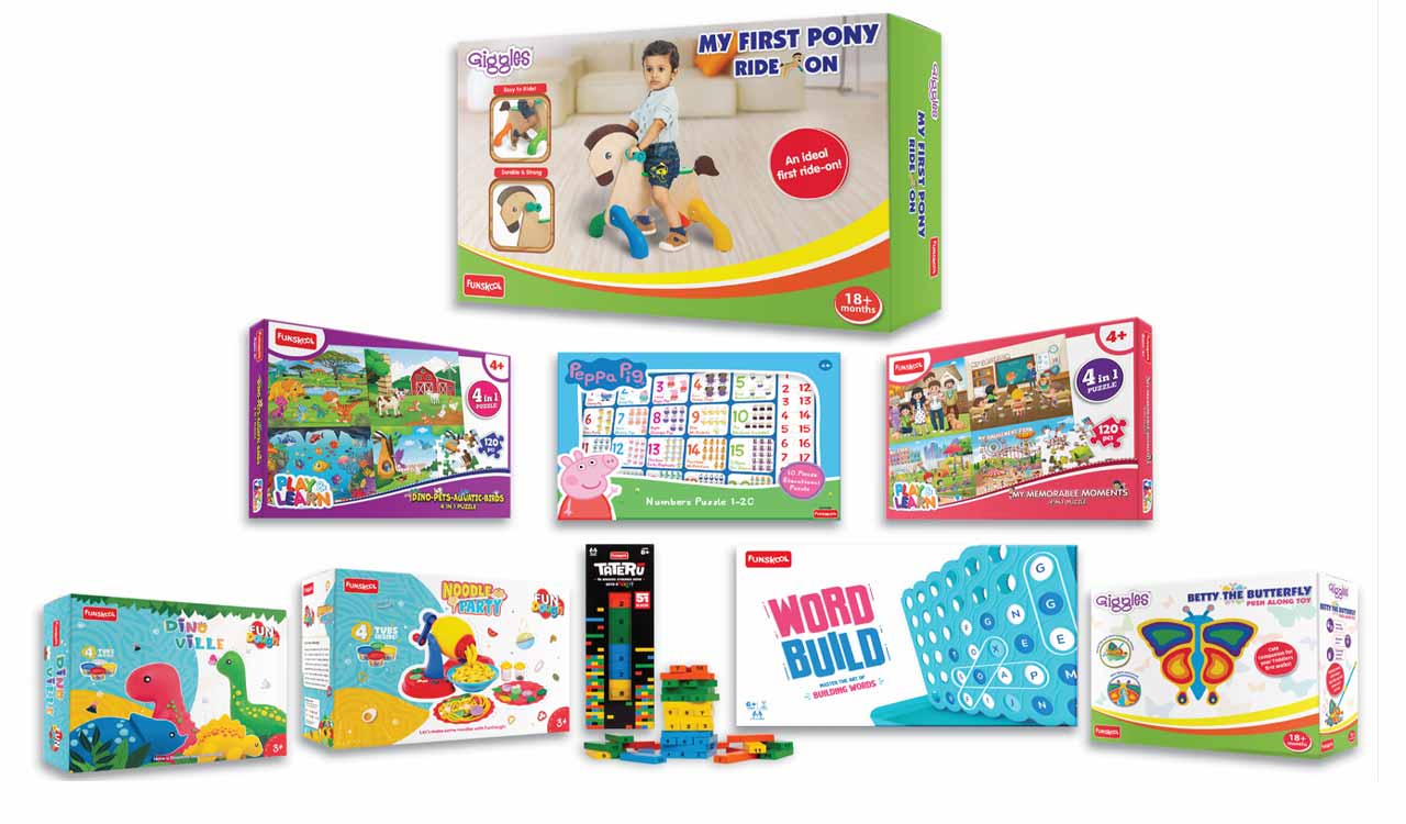 Funskool launches exclusive range of toys this summer, catering to children’s wide interests