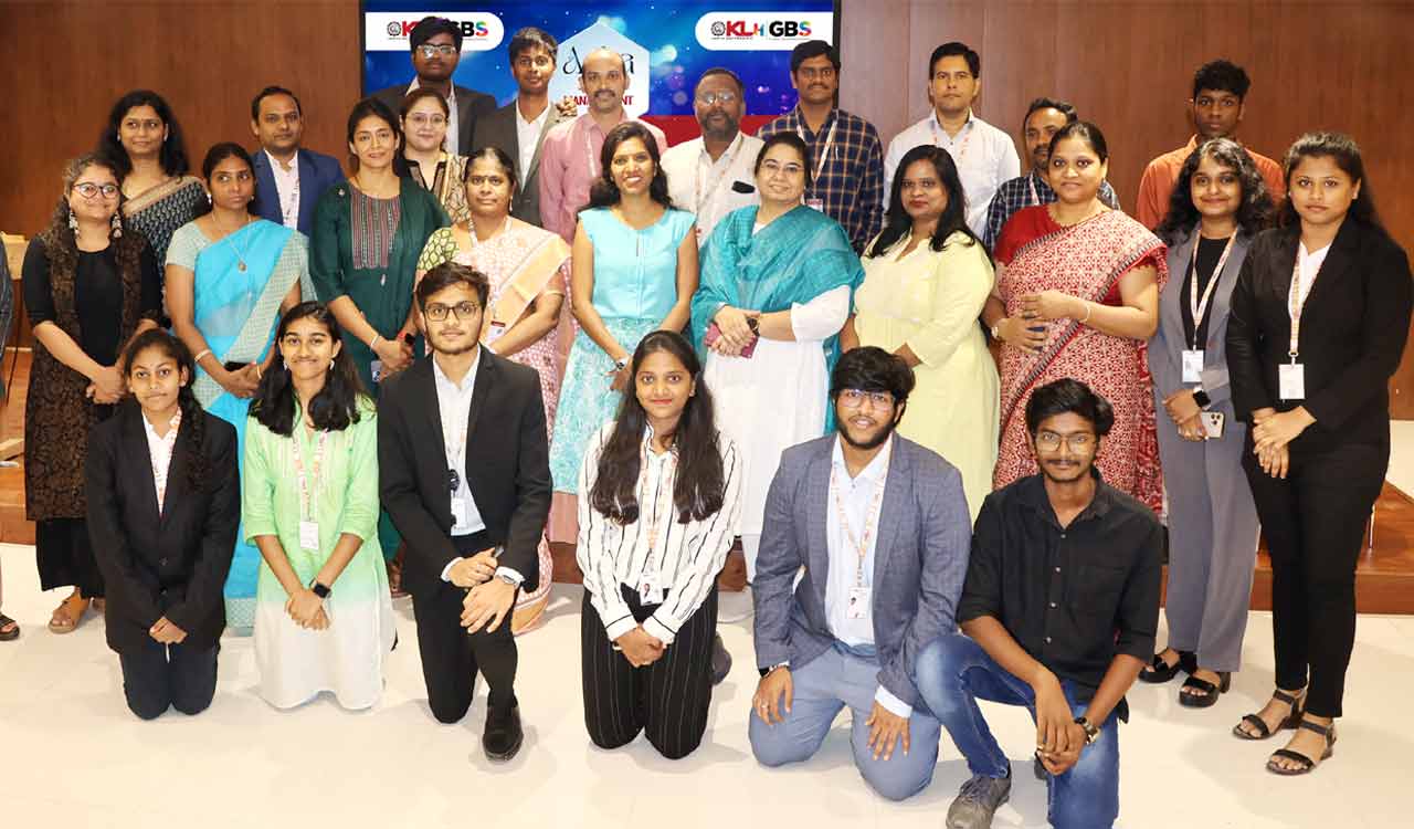 KLH Global Business School Hyderabad organizes Arka Management Fest