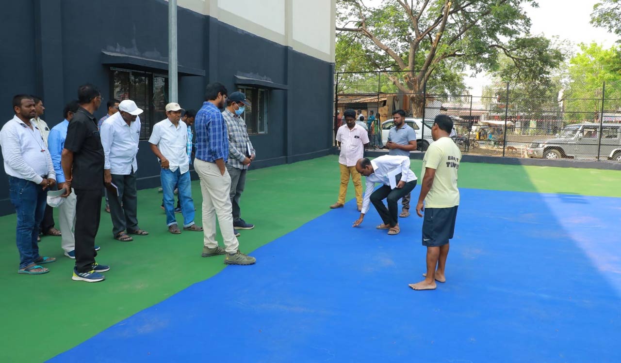 Indoor, outdoor stadiums being developed in towns of Khammam district