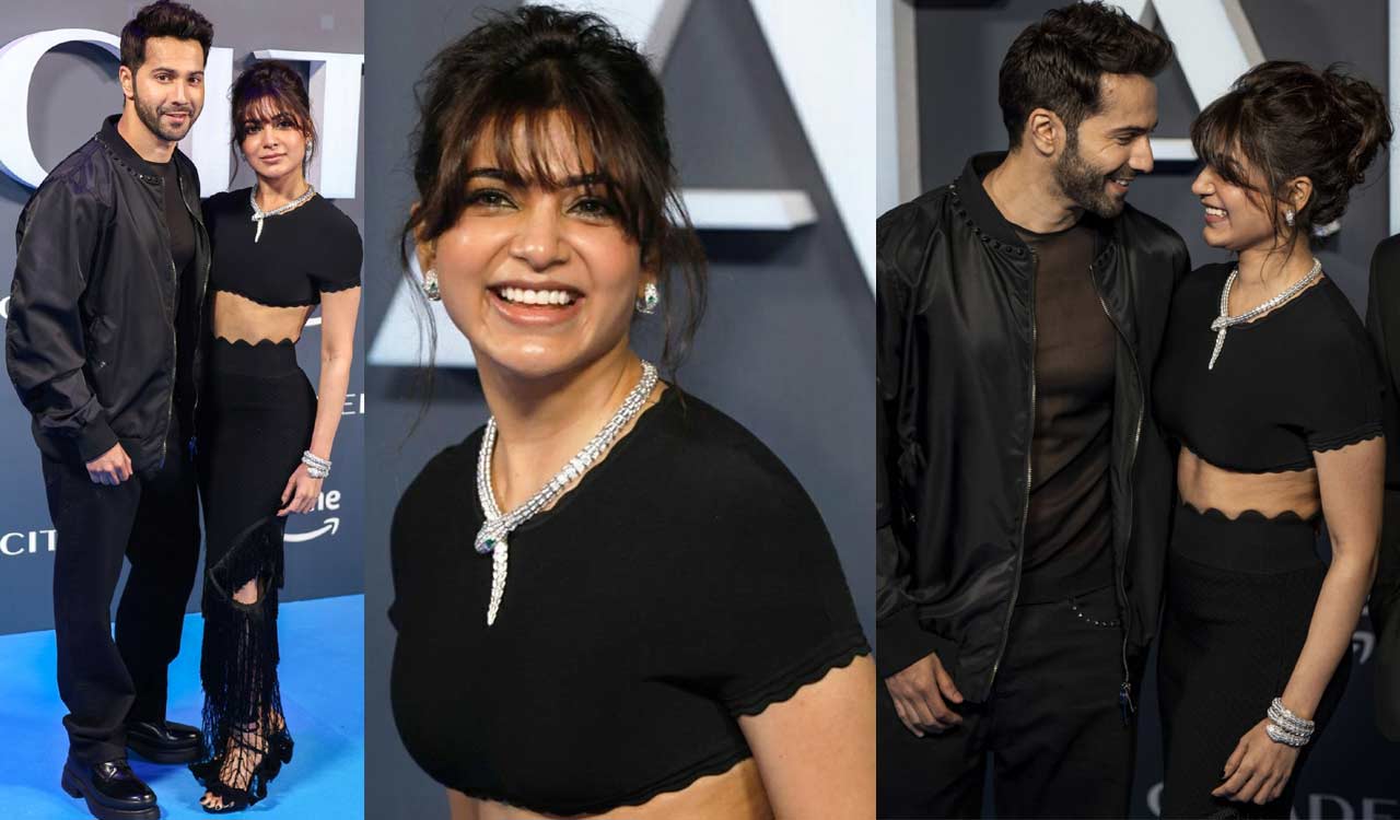 Samantha, Varun Dhawan attend ‘Citadel’ premiere in London