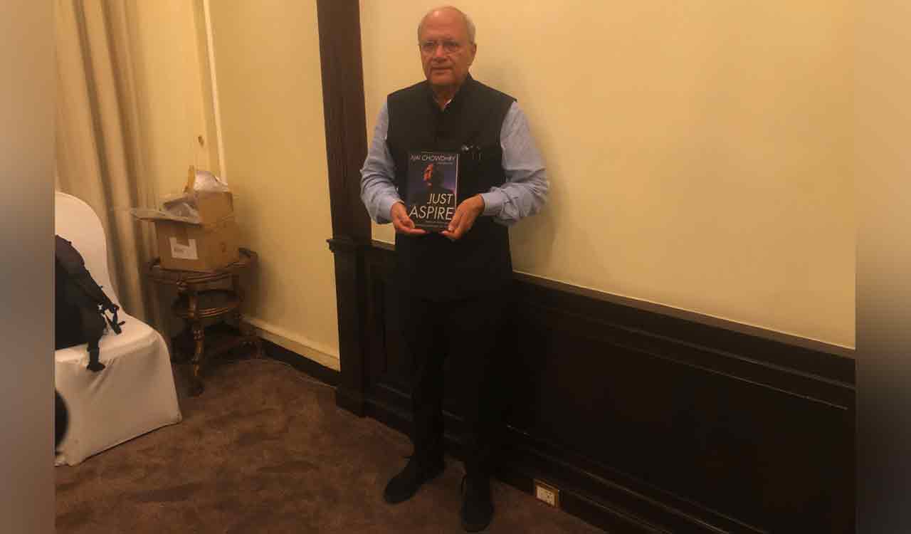 HCL founder Ajai Chowdhary launches his book today in Hyderabad