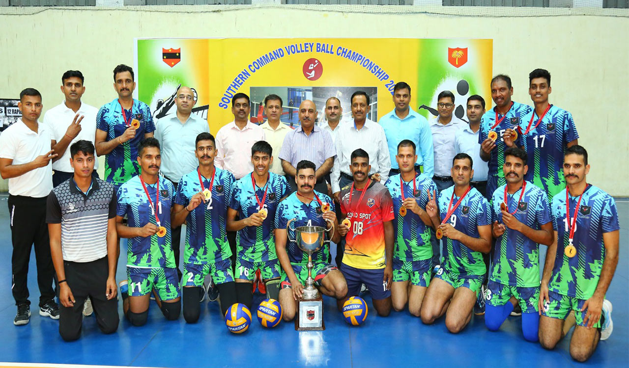 54 Infantry Division triumph at Southern Command Volleyball Championship