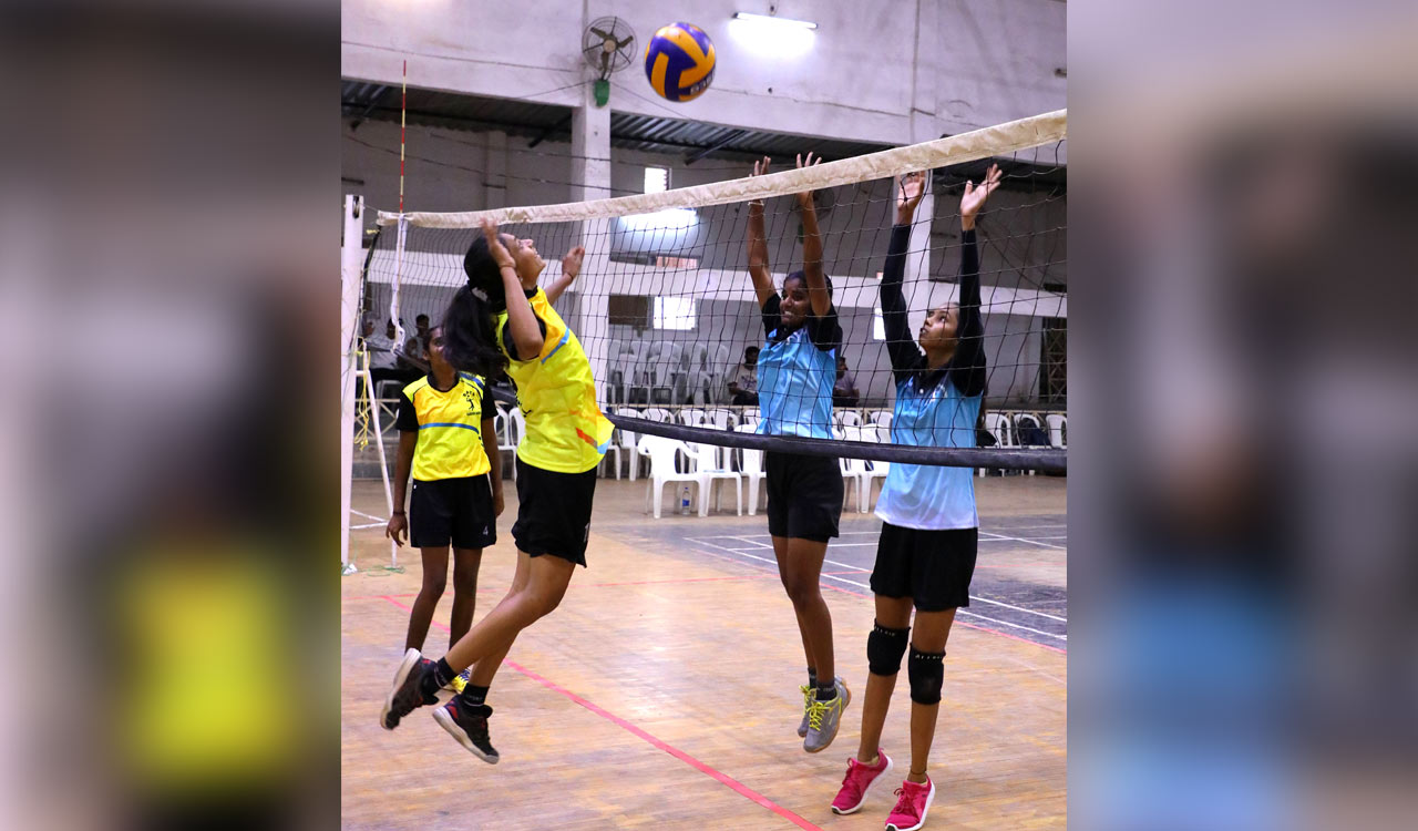 SATS team girls off to flyer at Gyaneshwar Goud volleyball tournament