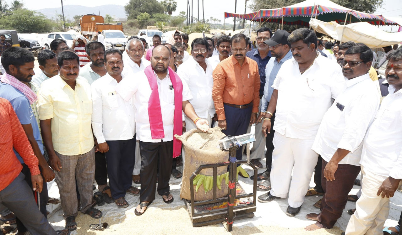 Telangana government committed to procure Yasangi paddy: Nalgonda MLA