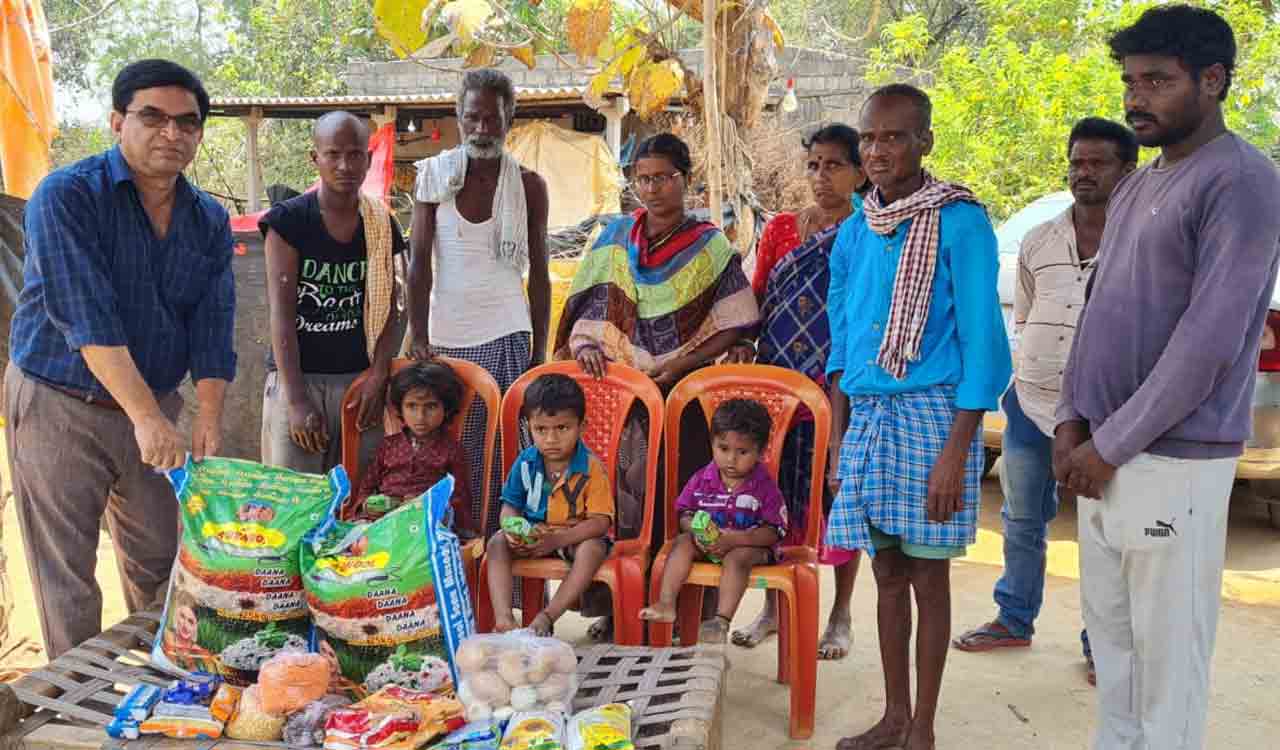 Mancherial: Social worker comes to rescue of kids