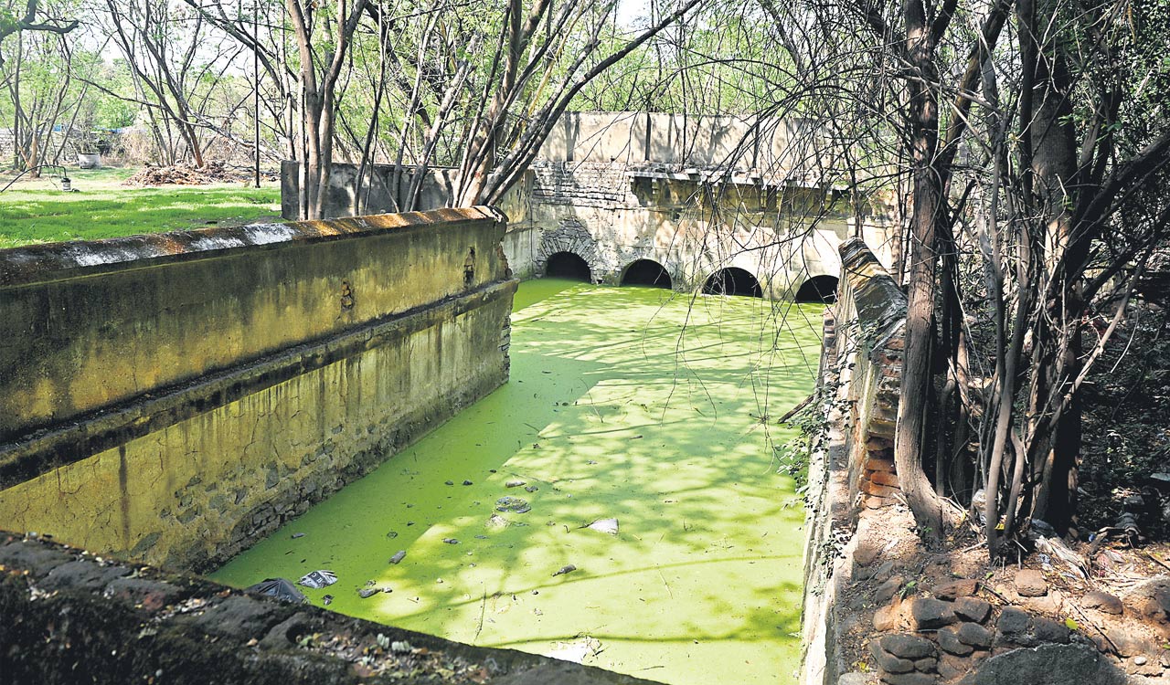 Reviving historical bowlis: Telangana govt takes up restoration of stepwell on OU campus