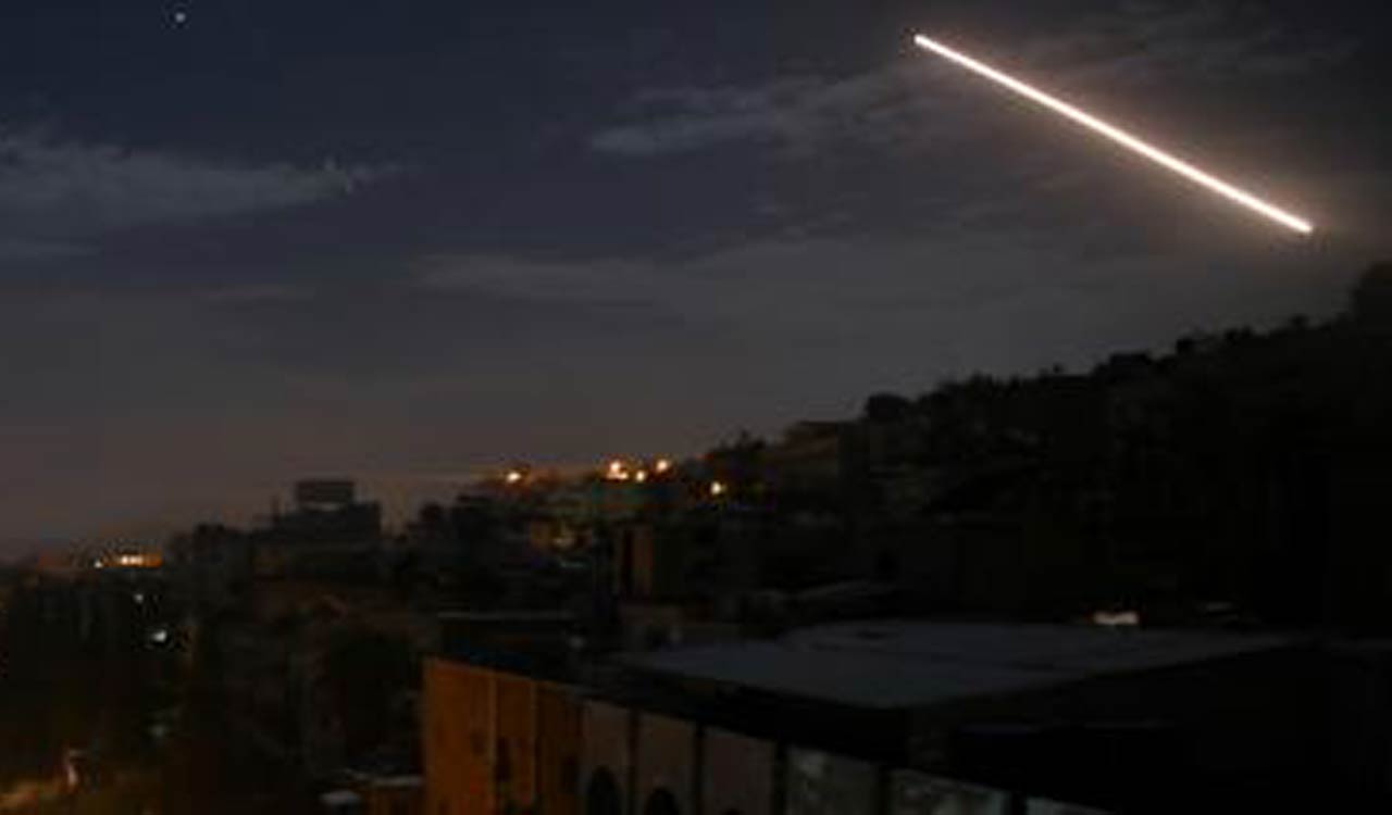 Syria’s air defences intercept Israeli missile attack