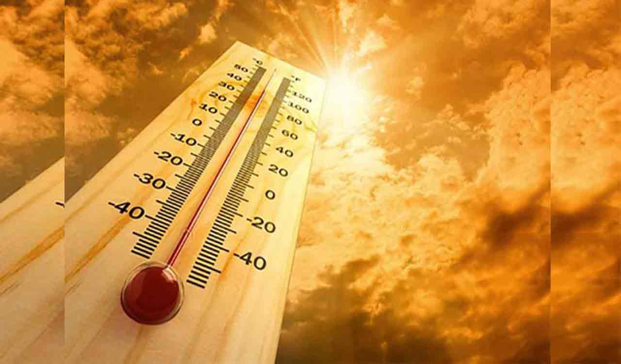 Top 20 locations in Telangana with maximum temperatures