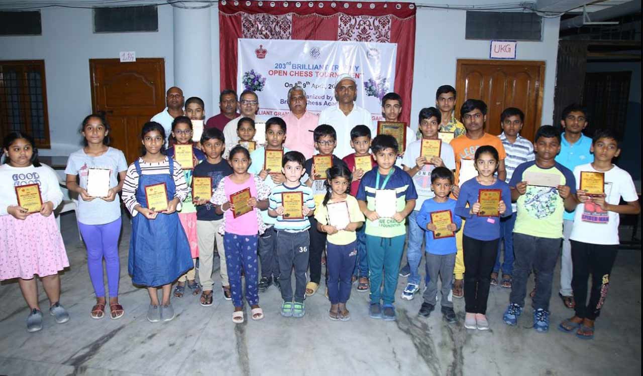 Vedic clinches junior Brilliant Trophy Chess Tournament