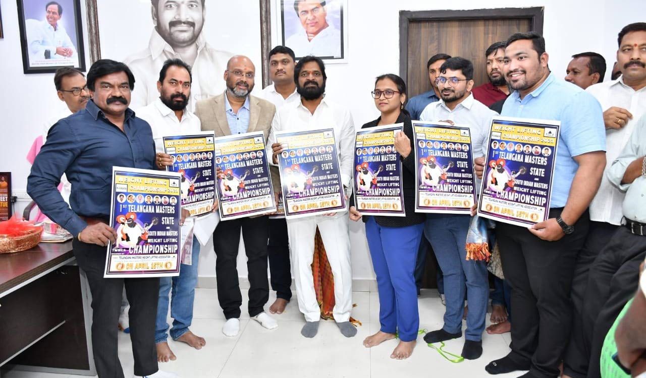 Hyderabad: Telangana Masters weightlifting championship to be held on April 15