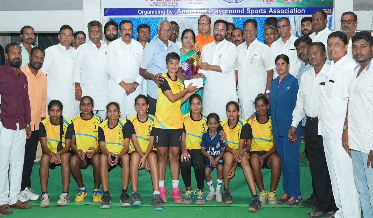 SATS girls clinch Gyaneshwar Goud Volleyball tournament
