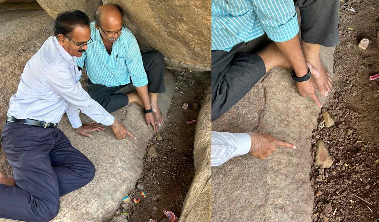 6000-year-old Neolithic Celts found at BNR Hills in Hyderabad