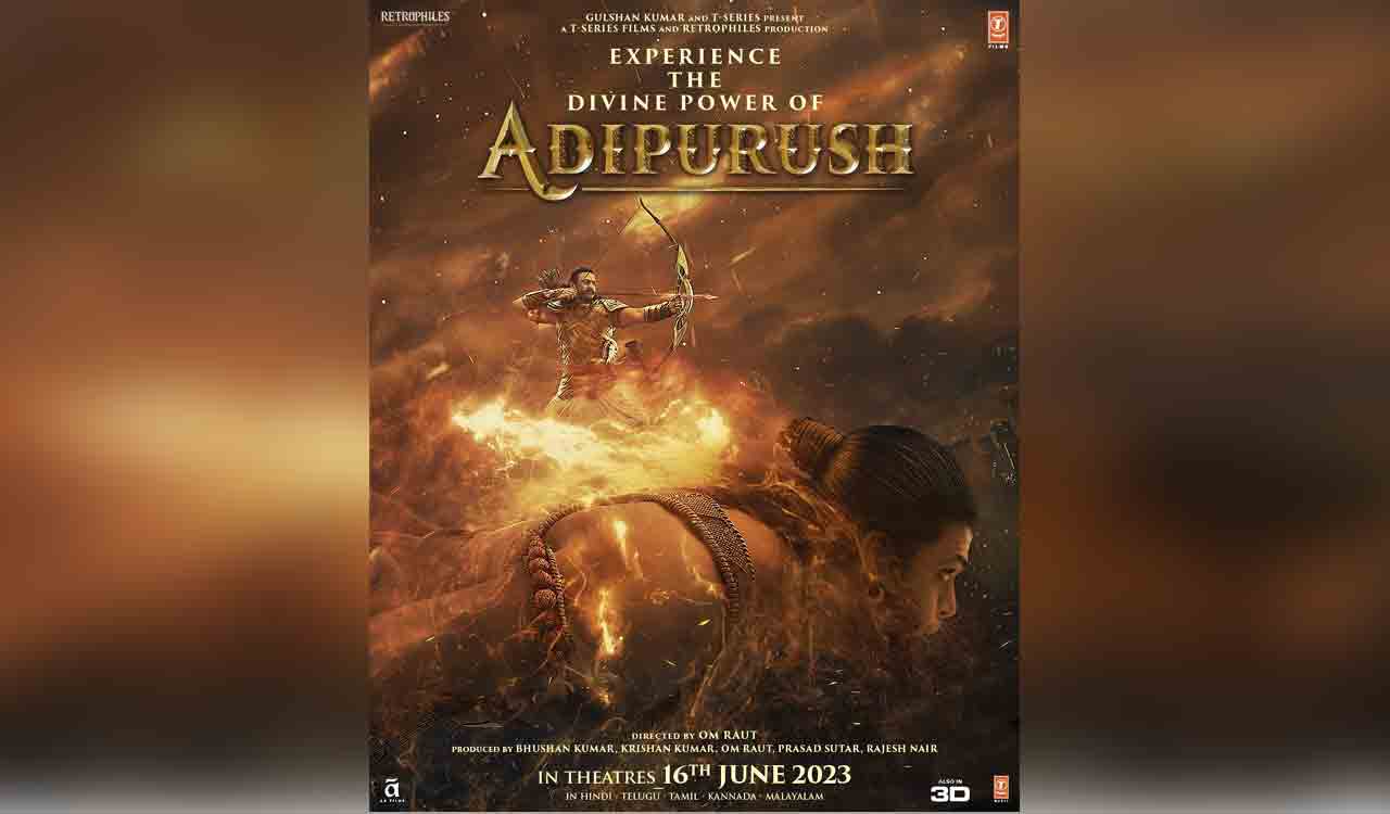 Adipurush’s new poster was released and the one-month countdown started
